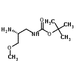 CAS#: 314757-43-2, 2-Methyl-2-Propanyl [(2R)-2-Amino-3-Methoxypropyl]Carbamate