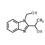 CAS#: 314769-78-3, 1-[1-(Hydroxymethyl)-1H-Benzimidazol-2-Yl]Ethanol