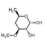 CAS#: 3150-28-5, 4,6-Dideoxy-3-O-Methyl-alpha-D-Xylo-Hexopyranose
