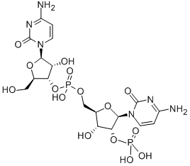 CAS#: 3150-34-3, 1,2-Bis[(2S,3S,4R,5R)-5-(4-Amino-2-Oxopyrimidin-1-Yl)-3,4-Dihydroxyoxolan-2-Yl]Ethyl Phosphono Hydrogen Phosphate