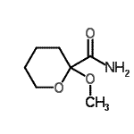 CAS#: 31518-20-4, 2-Methoxytetrahydro-2H-Pyran-2-Carboxamide