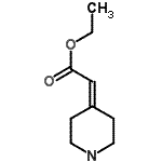 CAS 登录号：315203-51-1， 乙基4-哌啶基亚基乙酸酯