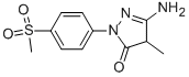 CAS#: 31522-06-2, 5-Amino-4-Methyl-2-(4-Methylsulfonylphenyl)-4H-Pyrazol-3-One