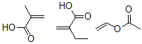 CAS#: 31550-14-8, 2-Methyl-2-Propenoic acid polymer with ethenyl acetate and ethyl2-propenoate