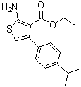CAS#: 315683-17-1, Ethyl 2-Amino-4-(4-Isopropylphenyl)-3-Thiophenecarboxylate