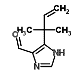 CAS 登录号：316148-60-4， 5-(2-甲基-3-丁烯-2-基)-1H-咪唑-4-甲醛