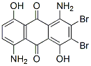 CAS 登录号:31626-19-4, 1,5-二氨基-2,3-二溴-4,8-二羟基蒽-9,10-二酮