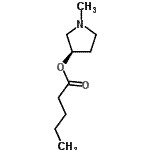 CAS#: 316353-93-2, (3R)-1-Methyl-3-Pyrrolidinyl Valerate