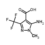 CAS#: 317806-51-2, 5-Amino-1-Methyl-3-(Trifluoromethyl)-1H-Pyrazole-4-Carboxylic Acid