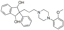 CAS#: 31805-02-4, 2-[3-[4-(2-Methoxyphenyl)Piperazin-1-Yl]Propyl]-2-Phenyl-1,3-Dihydroindene-1,3-Diol