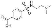 CAS 登录号：31816-72-5， 4-({[2-(二甲基氨基)乙基]氨基}磺酰基苯甲酸