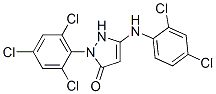 CAS#: 3182-02-3, 5-[(2,4-Dichlorophenyl)Amino]-2-(2,4,6-Trichlorophenyl)-4H-Pyrazol-3-One