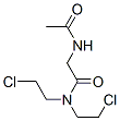 CAS#: 3183-24-2, 2-Acetamido-N,N-Bis(2-Chloroethyl)Acetamide