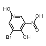 CAS#: 31872-66-9, 3-Bromo-5-Nitro-4-Pyridinol 1-Oxide