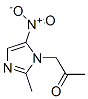 CAS 登录号：31876-69-4， 1-(2-甲基-5-硝基咪唑-1-基)丙-2-酮