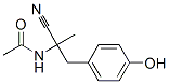 CAS#: 31915-40-9, N-[1-Cyano-2-(4-Hydroxyphenyl)-1-Methylethyl]Acetamide
