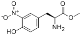 CAS 登录号：3195-65-1， (S)-2-氨基-3-(4-羟基-3-硝基-苯基)-丙酸甲酯