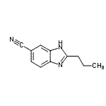 CAS#: 319916-65-9, 2-Propyl-1H-Benzimidazole-5-Carbonitrile