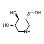 CAS#: 319924-35-1, (3S,4S,5S)-5-(Hydroxymethyl)-3,4-Piperidinediol
