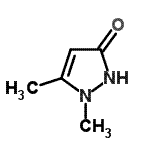 CAS#: 3201-28-3, 1,5-Dimethyl-1,2-Dihydro-3H-Pyrazol-3-One