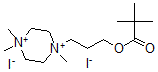 CAS#: 32041-77-3, 3-(1,4,4-Trimethylpiperazine-1,4-Diium-1-Yl)Propyl 2,2-Dimethylpropanoate Diiodide