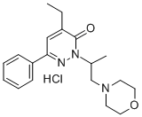 CAS#: 32058-65-4, 4-Ethyl-2-(1-Morpholin-4-Ylpropan-2-Yl)-6-Phenylpyridazin-3-One Hydrochloride