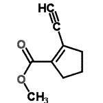 CAS 登录号：320608-56-8， 甲基2-乙炔基-1-环戊烯-1-羧酸酯