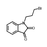 CAS#: 320741-36-4, 1-(3-Bromopropyl)-1H-Indole-2,3-Dione