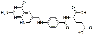 CAS#: 32108-06-8, 2-[[4-[(2-Amino-4-keto-1H-pteridin-6-yl)methylamino]benzoyl]amino]glutaric acid
