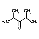 CAS#: 3212-68-8, 2,4-Dimethyl-1-Penten-3-One