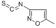 CAS 登录号：321309-33-5， 5-甲基-3-异恶唑基异硫氰酸酯