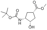 CAS#: 321744-14-3, (1R,2S,4S)-N-Boc-1-Amino-2-Hydroxycyclopentane-4-Carboxylic Acid Methyl Ester