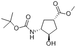 CAS#: 321744-16-5, (1R,2R,4S)-N-Boc-1-Amino-2-Hydroxycyclo-Pentane-4-Carboxylic Acid Methyl Ester