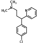 CAS#: 32188-09-3, 3-(4-Chlorophenyl)-N,N-Dimethyl-3-(2-Pyridinyl)-1-Propanamine