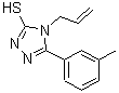 CAS#: 322412-27-1, 4-Allyl-5-(3-Methylphenyl)-4H-1,2,4-Triazole-3-Thiol