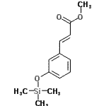 CAS#: 32342-00-0, Methyl (2E)-3-{3-[(Trimethylsilyl)Oxy]Phenyl}Acrylate