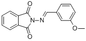 CAS#: 32387-03-4, 2-[(3-Methoxyphenyl)Methylideneamino]Isoindole-1,3-Dione