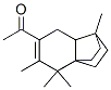 CAS 登录号:32388-58-2, 1,2,3,4,7,7a-六氢-1,4,4,5-四甲基-6-乙酰基-1,3a-乙桥-3aH-茚