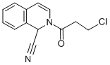 CAS#: 32409-95-3, 2-(3-Chloro-1-Oxopropyl)-1,2-Dihydro-1-Isoquinolinecarbonitrile