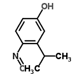 CAS#: 32416-70-9, 3-Isopropyl-4-Nitrosophenol