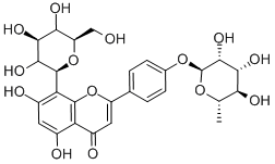 CAS 登录号：32426-34-9， 牡荆素-4'-鼠李糖苷