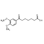 CAS 登录号：32435-16-8， 7-(3,4-二甲氧基苯基)-7-氧代庚酸
