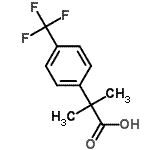 CAS#: 32445-89-9, 2-Methyl-2-[4-(Trifluoromethyl)Phenyl]Propanoic Acid