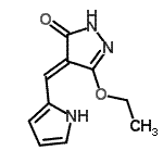 CAS#: 324547-99-1, (4E)-5-Ethoxy-4-(1H-Pyrrol-2-Ylmethylene)-2,4-Dihydro-3H-Pyrazol-3-One