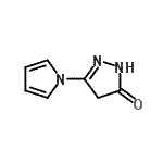CAS#: 324570-33-4, 5-(1H-Pyrrol-1-Yl)-2,4-Dihydro-3H-Pyrazol-3-One