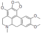 CAS 登录号:3246-21-7, (S)-6,7,7a,8-四氢-4,10,11-三甲氧基-7-甲基-5H-苯并(g)-1,3-苯并二氧戊环并(6,5,4-去)喹啉