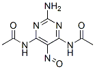 CAS 登录号:3247-56-1, N-(6-乙酰氨基-2-氨基-5-亚硝基嘧啶-4-基)乙酰胺