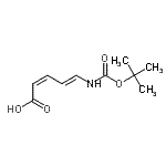 CAS#: 324767-41-1, (2Z,4E)-5-({[(2-Methyl-2-Propanyl)Oxy]Carbonyl}Amino)-2,4-Pentadienoic Acid