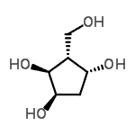 CAS#: 325480-56-6, (1R,2S,3R,4R)-3-(Hydroxymethyl)-1,2,4-Cyclopentanetriol