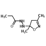 CAS#: 325490-38-8, N'-(3,5-Dimethyl-4,5-Dihydro-1,2-Oxazol-5-Yl)Propanehydrazide